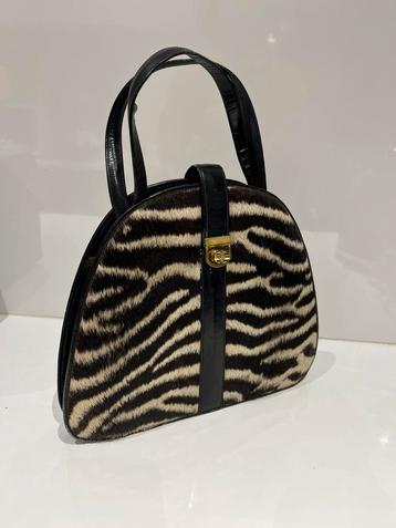 Vintage WASA-WASA handtas 1950 - Handgemaakt /Zebravacht beschikbaar voor biedingen