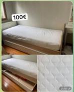 Bed met matras te koop – in goede staat, Ophalen, Zie foto, 210 cm, Zo goed als nieuw