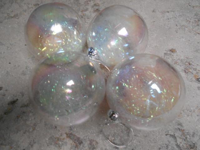 10 boules de Noël transparentes - 6 et 10 cm, Divers, Noël, Neuf, Enlèvement ou Envoi