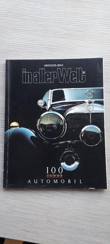 mooi Mercedes boek "100 Jahre Automobil" beschikbaar voor biedingen