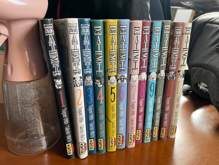 Death note - mangas - 1 à 12, Boeken, Strips | Comics, Gelezen, Complete serie of reeks, Japan (Manga), Ophalen of Verzenden
