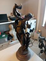 Beeld van Emile bruchon kunstbrons, Antiek en Kunst, Ophalen, Brons