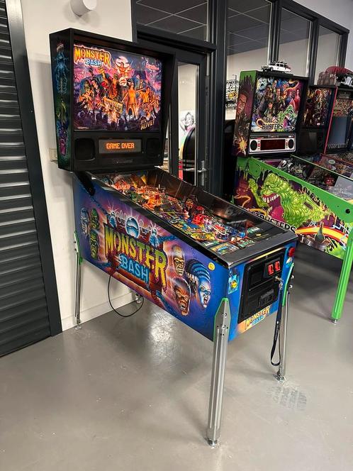 Magnifique flipper Williams Monster Bash Pinball, Collections, Machines | Flipper (jeu), Comme neuf, Imprimante matricielle, Williams