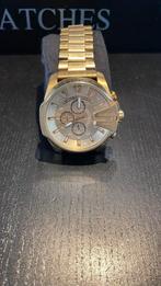 Diesel horloge, Handtassen en Accessoires, Ophalen of Verzenden, Goud