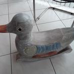 Canard en bois massif, Overige vormen, Minder dan 50 cm, Modern, Ophalen of Verzenden