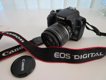 Appareil photo Canon 1000D EOS 35 mm, Enlèvement ou Envoi, Comme neuf, Reflex miroir, Canon