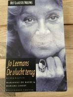 Biografie Jo Leemans - De vlucht terug, Boeken, Biografieën, Ophalen of Verzenden, Gelezen