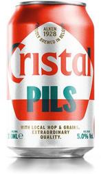 Metalen reclamebord Cristal Pils - retro vintage mancave, Verzamelen, Merken en Reclamevoorwerpen, Ophalen of Verzenden, Nieuw