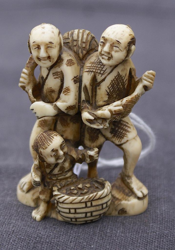 netsuke, Antiek en Kunst, Kunst | Niet-Westerse kunst, Ophalen of Verzenden