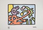Keith Haring - Flowers, Antiek en Kunst, Ophalen of Verzenden
