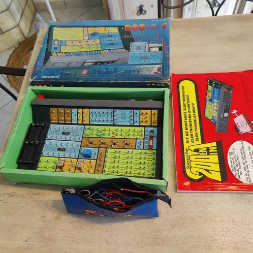 200 en 1 - ensemble de montage electrique (jeux electrique v, Hobby en Vrije tijd, Gezelschapsspellen | Overige, Gebruikt, Een of twee spelers