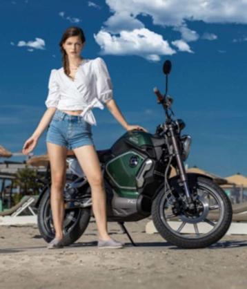 Super Soco TC FULL ELECTRIC  Green beschikbaar voor biedingen