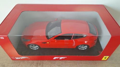 Hot Wheels  1:18 Ferrari FF Four Red, Hobby en Vrije tijd, Modelauto's | 1:18, Nieuw, Auto, Hot Wheels, Ophalen of Verzenden