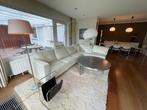 Wit lederen salon, Huis en Inrichting, Ophalen, Gebruikt, Leer