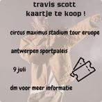 Travis Scott kaartje 9juli, Tickets & Billets, Concerts | Dance