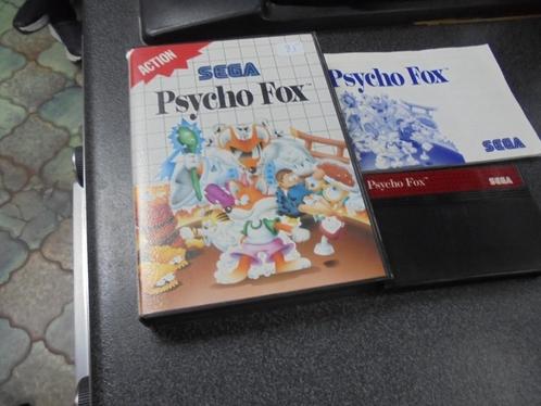 Sega Master System Psycho Fox (CIB), Games en Spelcomputers, Games | Sega, Gebruikt, Master System, 1 speler, Ophalen of Verzenden