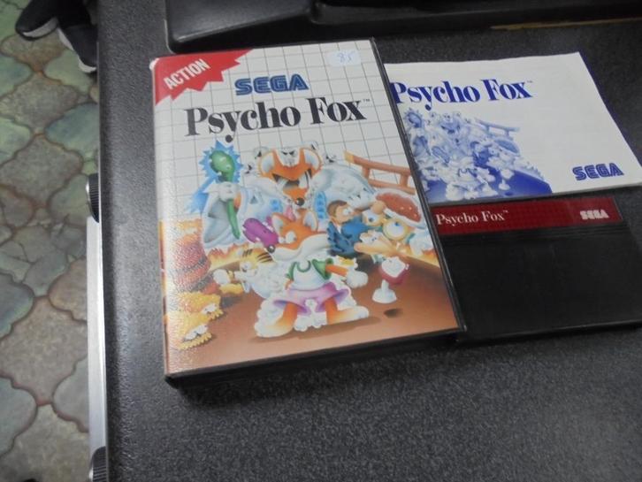 Sega Master System Psycho Fox (CIB), Consoles de jeu & Jeux vidéo, Jeux | Sega, Utilisé, Master System, 1 joueur, Enlèvement ou Envoi