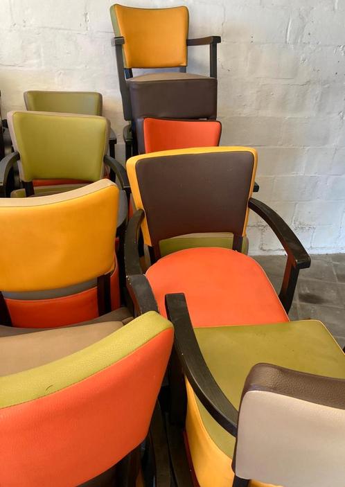 Tutti frutti comfortabele stoelen 15x, Antiek en Kunst, Antiek | Meubels | Stoelen en Sofa's, Ophalen