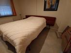vintage bed, Huis en Inrichting, Slaapkamer | Bedden, Ophalen, Gebruikt, Bruin, Vintage