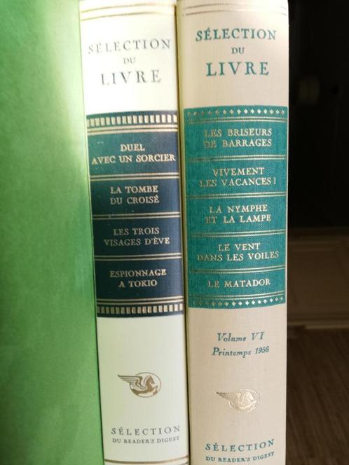 VINTAGE année 1956 SELECTION DU LIVRE READER'S DIGEST, Boeken, Overige Boeken, Gelezen, Ophalen of Verzenden