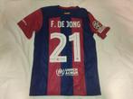 FC Barcelona Thuis 23/24 Frankie De Jong Maat M, Taille M, Maillot, Envoi, Neuf
