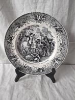 Assiette en céramique de la série « Sujets Militaires », Enlèvement ou Envoi