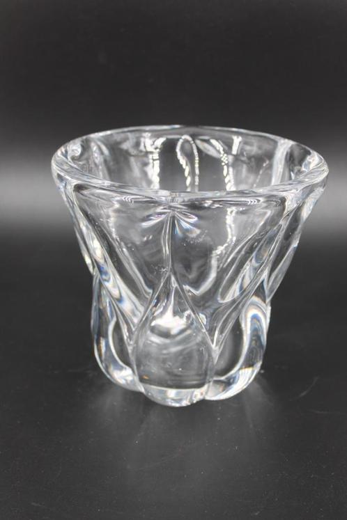 Vase Val Saint Lambert ou Daum en cristal, Antiquités & Art, Antiquités | Verre & Cristal, Enlèvement ou Envoi