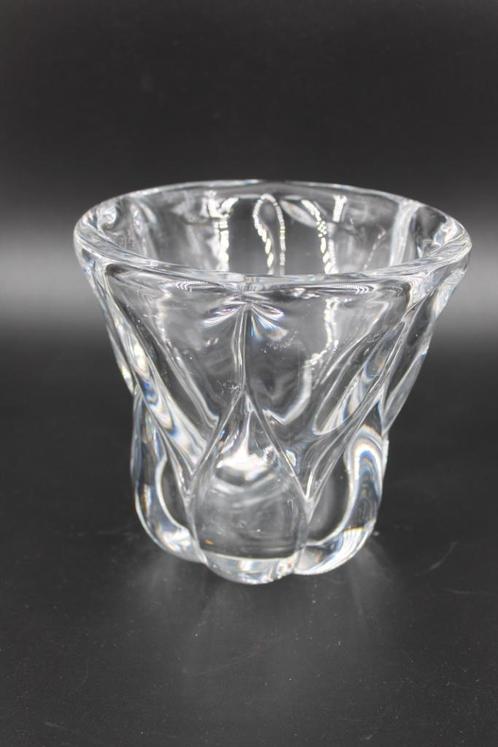 Vase Val Saint Lambert ou Daum en cristal, Antiquités & Art, Antiquités | Verre & Cristal, Enlèvement ou Envoi