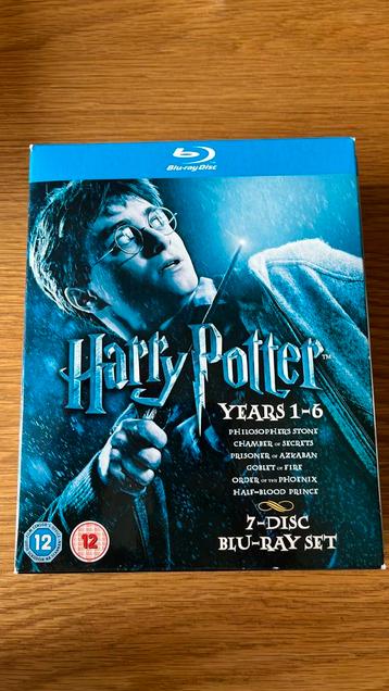 Harry Potter - Blu-ray Boxset Years 1-6 (7 Discs) beschikbaar voor biedingen