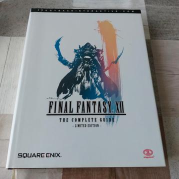 Final fantasy XII officiele ltd. edition hardcover guide!