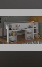 Hoogslaper met bureau wit, Kinderen en Baby's, Ophalen, Gebruikt, Hoogslaper