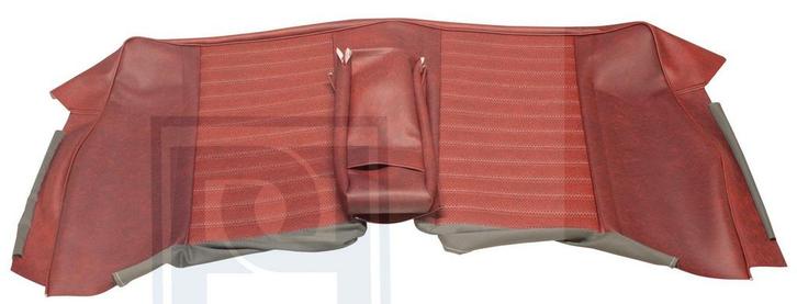 Bekleding Amazon 4D achterbankhoes rood rug 1965-1966 code 1, Auto-onderdelen, Interieur en Bekleding, Volvo, Nieuw, Ophalen of Verzenden