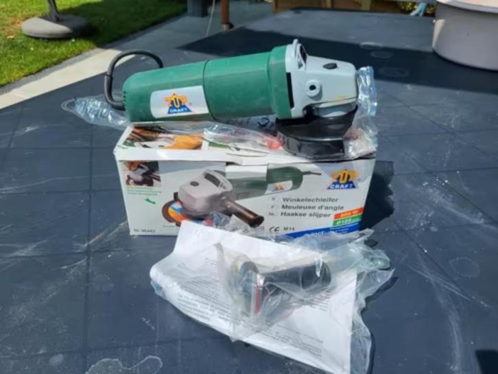 Nieuw haakse slijper Top Craft, modelnummer 95443, Doe-het-zelf en Bouw, Gereedschap | Slijpmachines, Ophalen of Verzenden