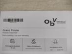 Ticket dansvoorstelling 'GRANDE FINALE' Opera Antwerpen, Eén persoon