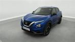 Nissan Juke 1.0 DIG-T 115 Cv DCT N-Connecta CARPLAY / FULL L, Auto's, Nissan, Automaat, Stof, Gebruikt, Blauw