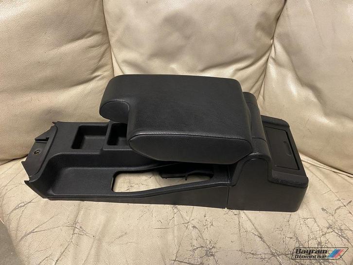 Bmw E36 compact zwart lederen armsteun set 3-serie middenarm, Auto-onderdelen, Interieur en Bekleding, BMW, Gebruikt, Ophalen of Verzenden