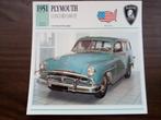 Plymouth- Fiches Edito Service période construction1951-1981, Enlèvement ou Envoi, Comme neuf, Voitures