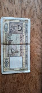 100 francs bankbiljet, Postzegels en Munten, Verzenden, Bankbiljetten