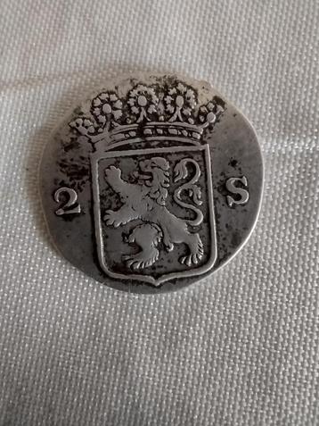 Holland Dubbele Wapen Stuiver MUNT 1790 Nederland beschikbaar voor biedingen