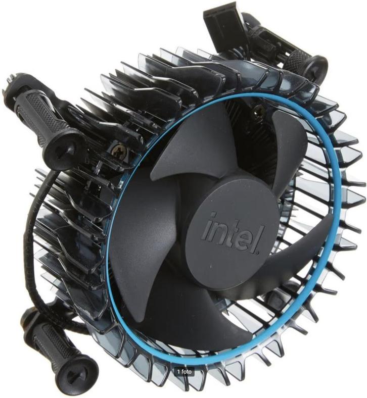 Intel CPU Fan CPU Cooler Stock €12, Computers en Software, Computerkoelers, Gebruikt, Luchtkoeling, Ophalen of Verzenden