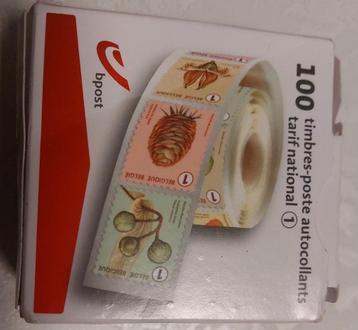 Boîte 100 timbres non prior belgique, Enlèvement ou Envoi, Boîte