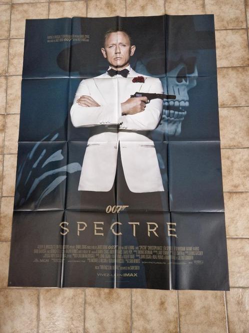 filmaffiche James Bond Spectre XL 2015 filmposter, Verzamelen, Posters, Zo goed als nieuw, Film en Tv, Deurposter of groter, Rechthoekig Staand