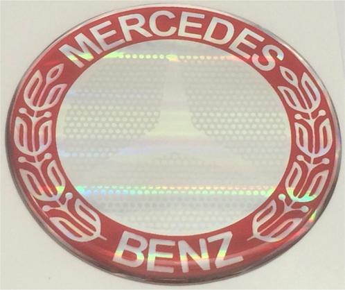 Mercedes 3D doming sticker #8, Autos : Divers, Autocollants de voiture, Envoi