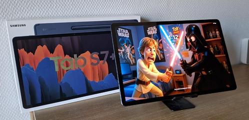 SAMSUNG GALAXY TAB S7+ - WIFI-VERSIE, Computers en Software, Android Tablets, Gebruikt, Wi-Fi, 12 inch, 128 GB, Uitbreidbaar geheugen