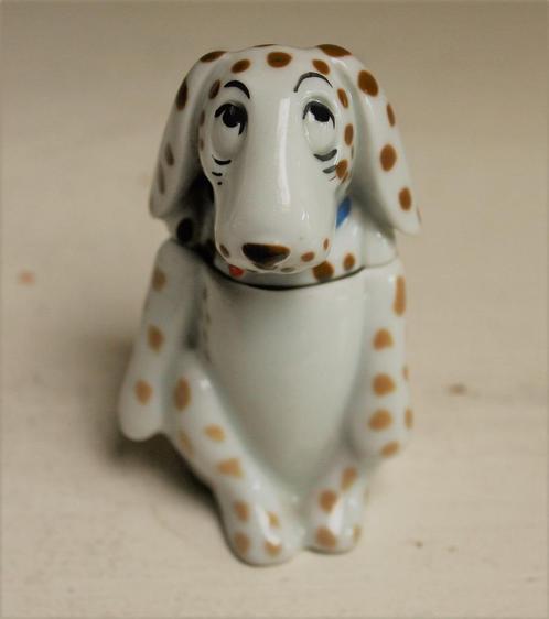 Pot à moutarde "Dismal Desmond" chien - Années 1920-1930, Antiquités & Art, Antiquités | Porcelaine, Enlèvement ou Envoi