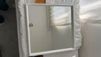 witte makeupspiegel van ikea, Huis en Inrichting, Ophalen, Gebruikt, Vierkant, Minder dan 100 cm