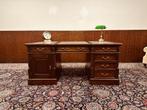Klassiek Engels Chesterfield Bureau Partnerdesk, Ophalen of Verzenden