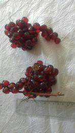 Vintage antique décor lot 2 raisins, Maison & Meubles, Comme neuf, Enlèvement ou Envoi