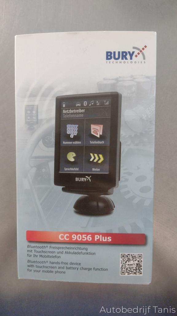 Bury CC 9056 plus inclusief montage, Auto diversen, Carkits, Nieuw, Ophalen