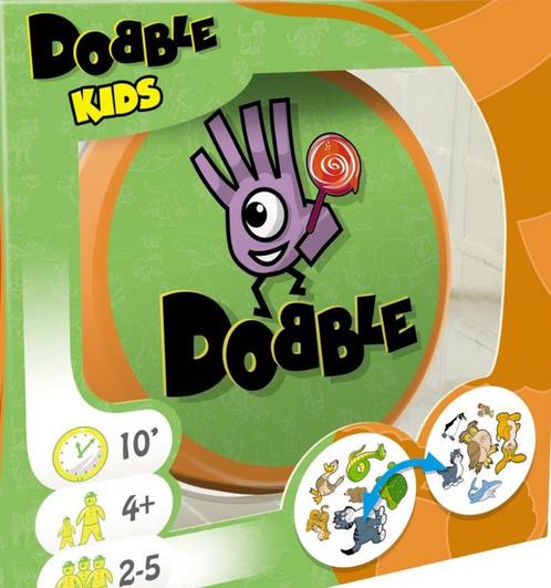 Dobble Kids, Hobby & Loisirs créatifs, Jeux de société | Jeux de cartes, Neuf, 1 ou 2 joueurs, Trois ou quatre joueurs, Cinq joueurs ou plus